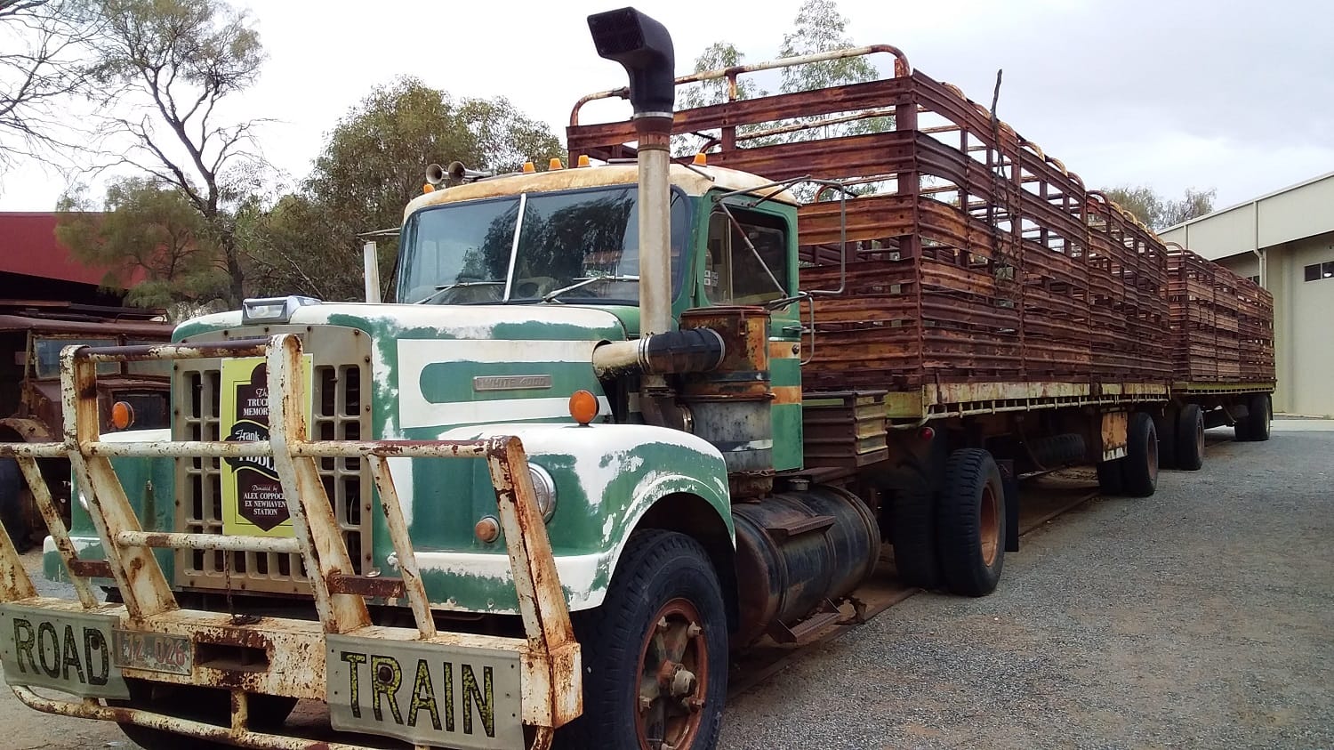 Road train Barkly Highway