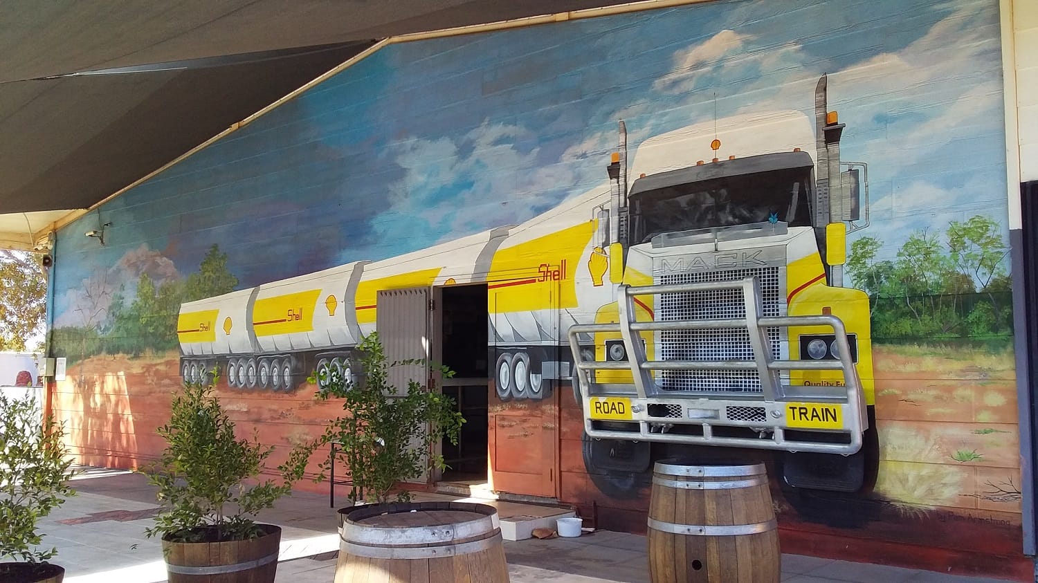 Road Train Threeways Road House Barkly
