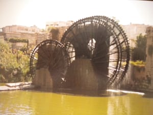 Historic places Hama Syria